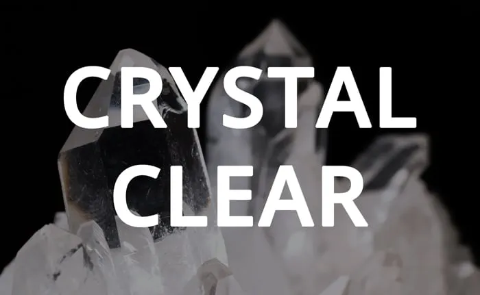 crystal-clear