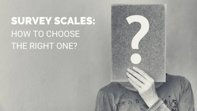 how to choose survey scale