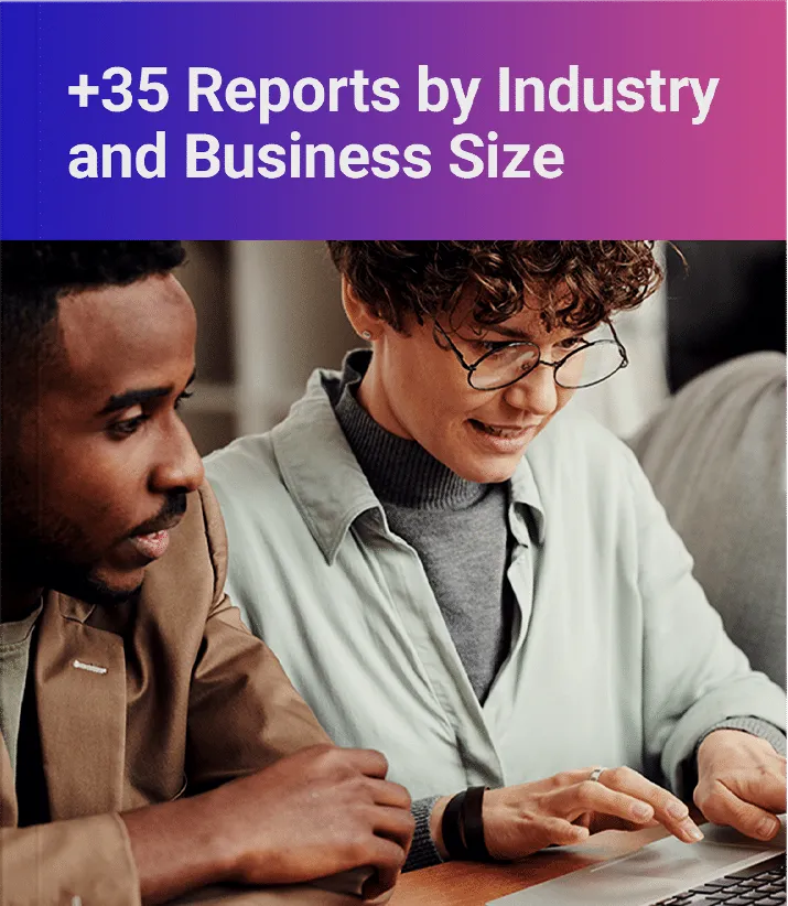 35 reports by industry and business size.