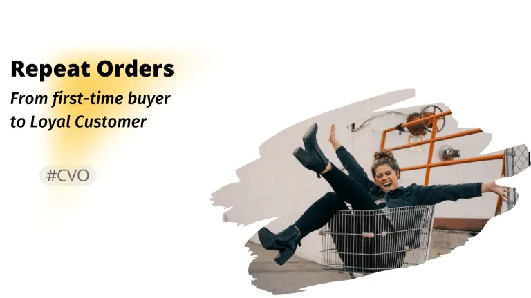 Cultivating repeat orders from first time buyers to build loyal customers.