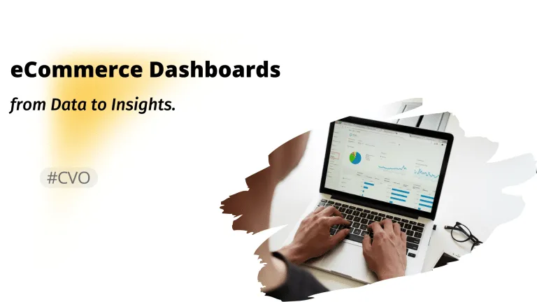 E-commerce dashboards from data to insights.