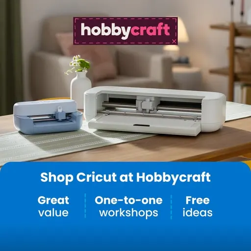 hobbycraft.co.uk ad: Brand new Cricut now at Hobbycraft