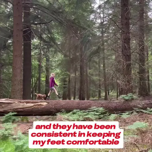 danishendurance.com ad: Ever had that moment on a hike where you're more focused on your uncomfortable feet rather than the beautiful view?