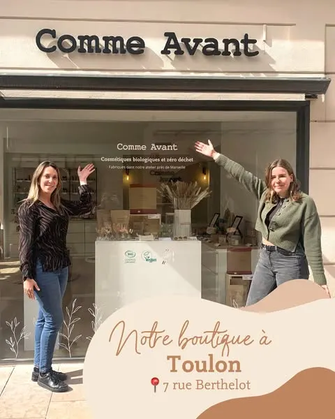comme-avant.bio ad: Notre boutique à Toulon