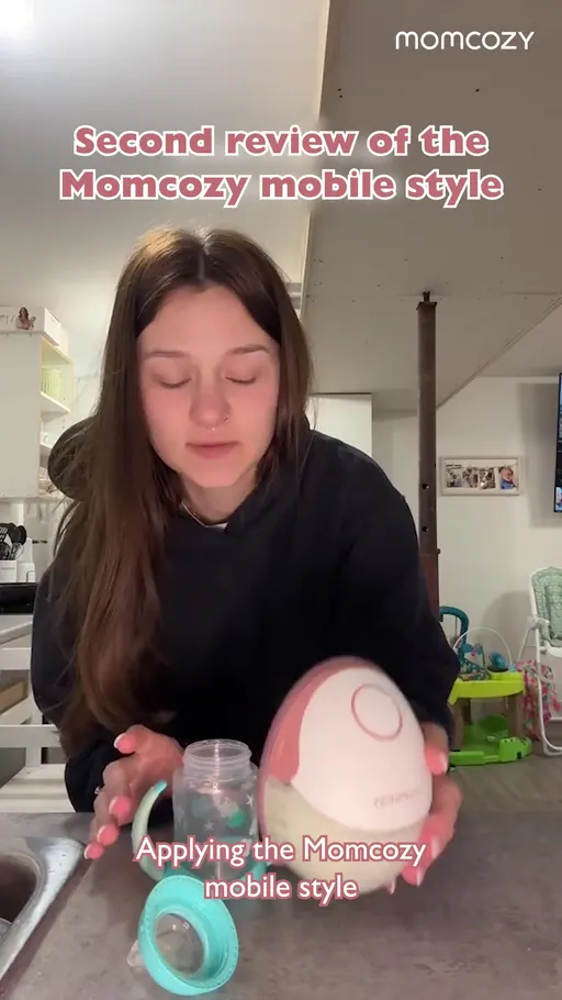 momcozy.com ad: Unbox the newest Momcozy pump with me