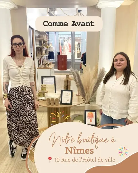 comme-avant.bio ad: Comme Avant