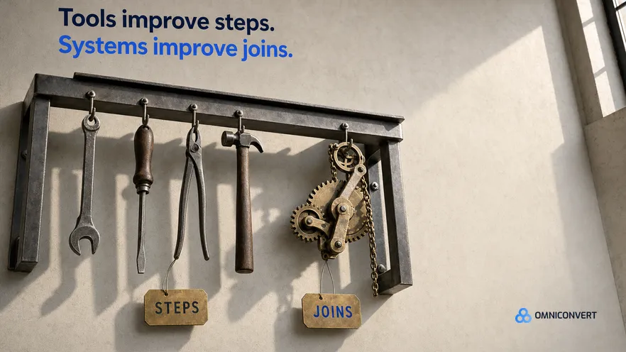 Why Point Tools Plateau and Systems Compound