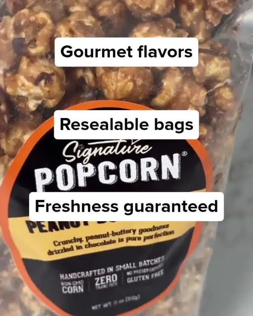 signaturepopcorn.com ad: ASMR sound on