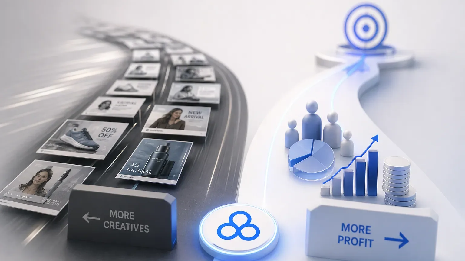 AdCreative.ai vs Icon.com vs Omniconvert Commander (2026): Volume vs new entrant