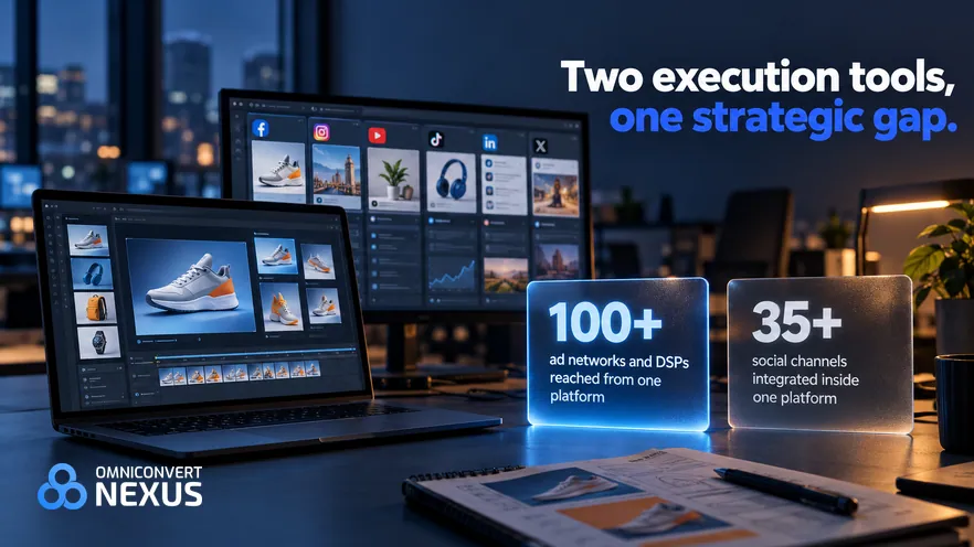 Bannerflow vs Sprinklr vs Omniconvert Commander (2026): Two execution tools, one strategic gap