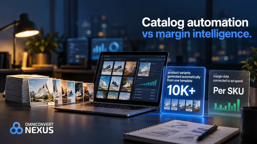 Hunch vs ROI Hunter vs Omniconvert Commander (2026): Catalog automation vs margin intelligence