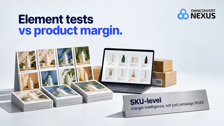 Marpipe vs ROI Hunter vs Omniconvert Commander (2026): Element tests vs product margin.