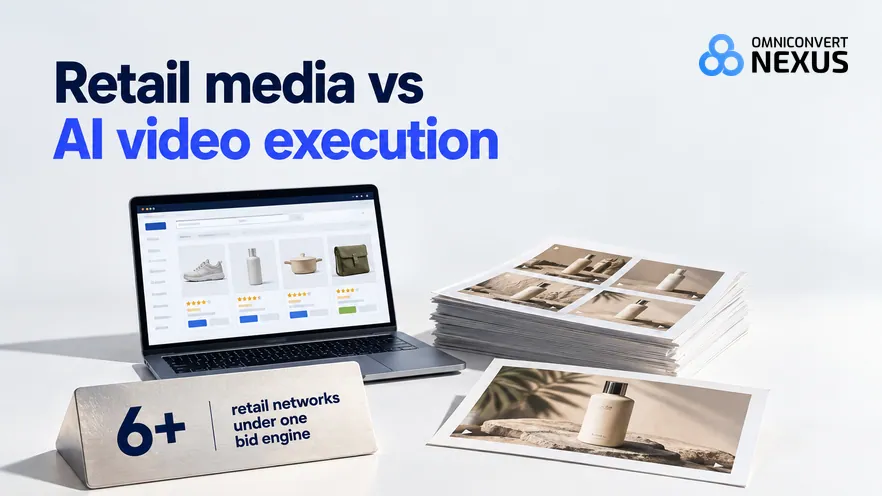 Pacvue vs TryHolo vs Omniconvert Commander (2026): Retail media vs AI video