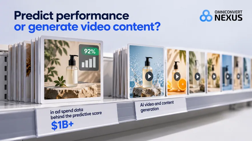 Pencil vs TryHolo vs Omniconvert Commander (2026): Predict static ads vs generate video content