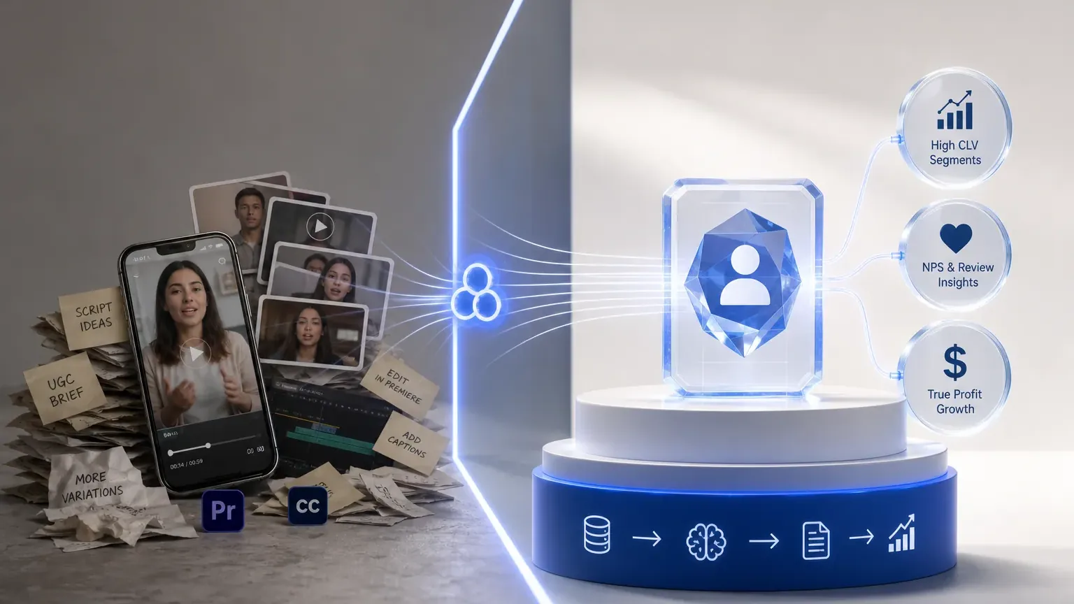 Arcads alternative (2026): AI UGC video vs the brief layer