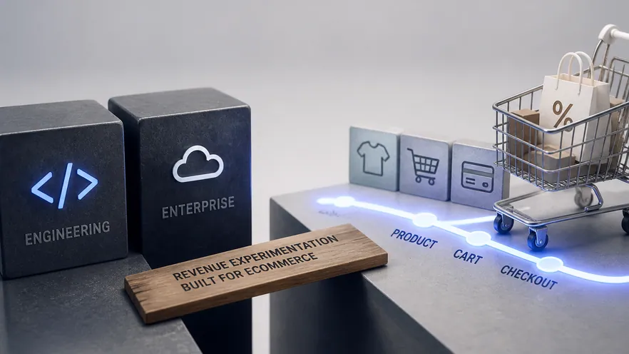 AB Smartly, Evergage, and Omniconvert Explore compared: engineering-first server-side experimentation and enterprise Salesforce personalization versus Shopify-native eCommerce CRO measured in revenue per visitor.