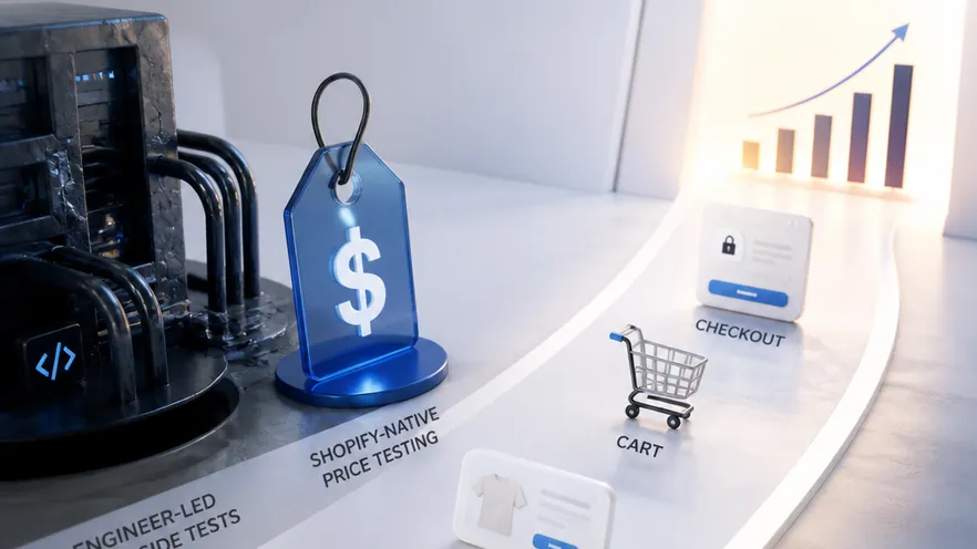 AB Smartly, Intelligems, and Omniconvert Explore compared: engineer-led server-side testing and Shopify-native price testing versus a full eCommerce CRO platform measured in revenue per visitor.