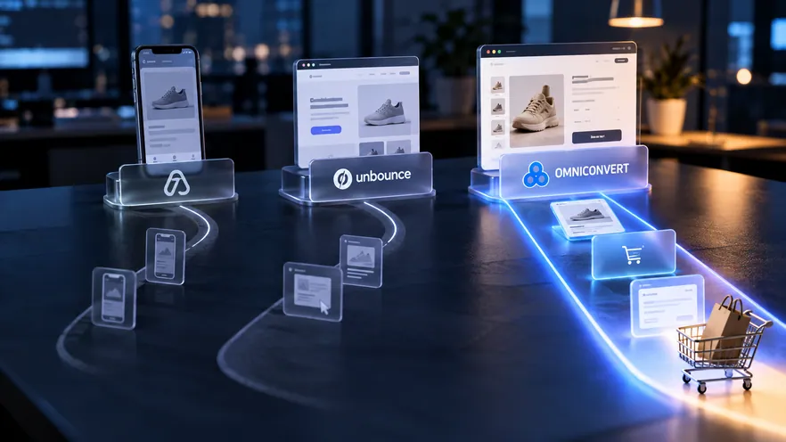 Apptimize vs Unbounce vs Omniconvert Explore