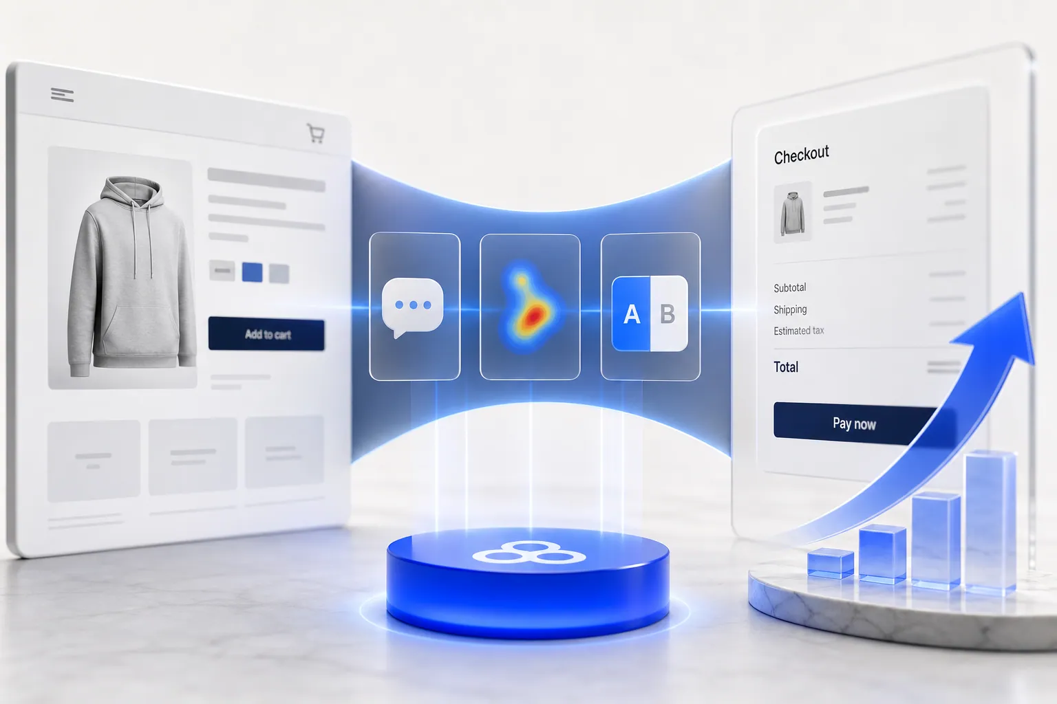 Convert, Survicate, and Omniconvert Explore compared: privacy-first A/B testing and multichannel surveys versus Shopify-native eCommerce CRO measured in revenue per visitor.