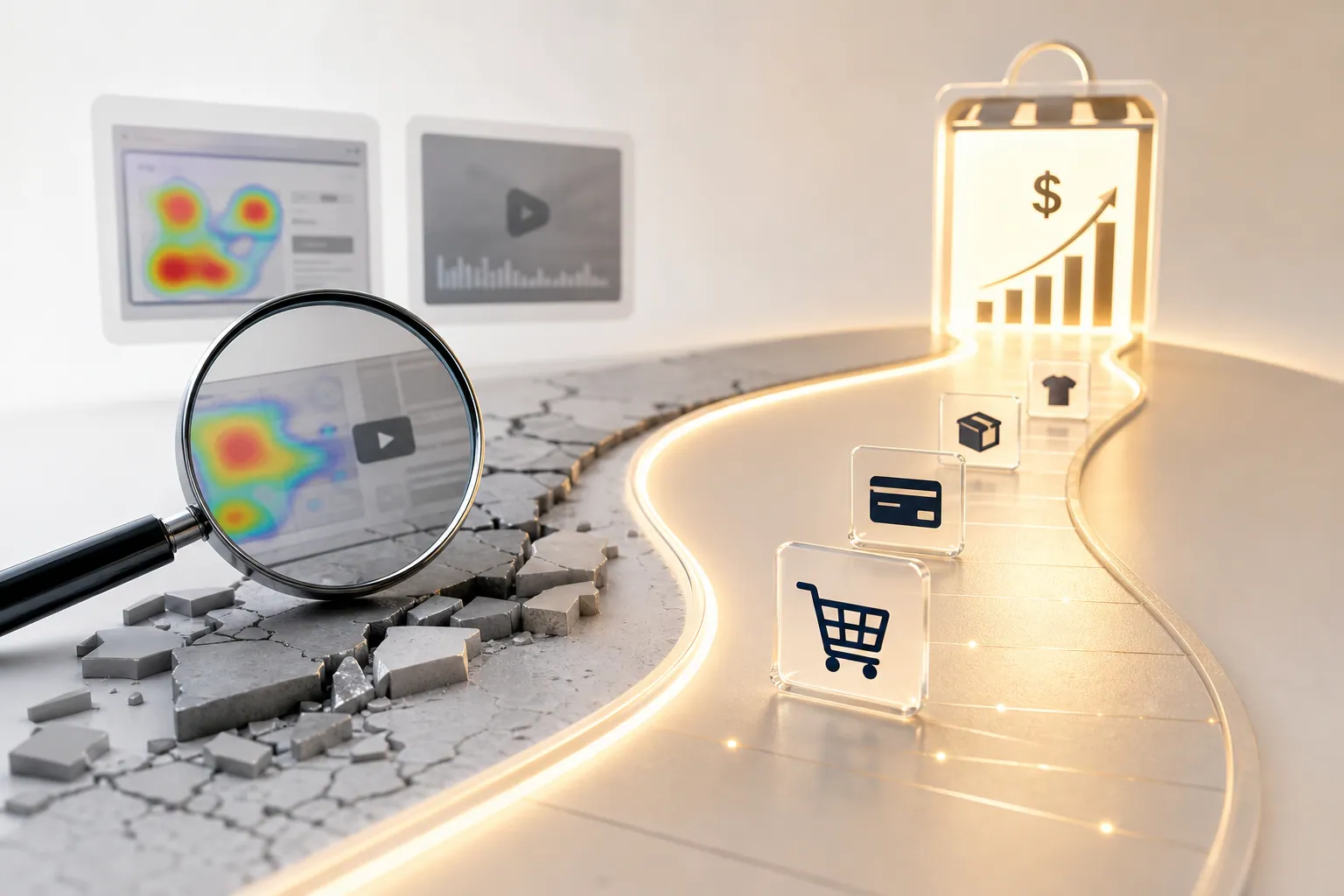 Crazy Egg, Hotjar, and Omniconvert Explore compared: heatmaps and behavior analytics versus Shopify-native eCommerce CRO measured in revenue per visitor.