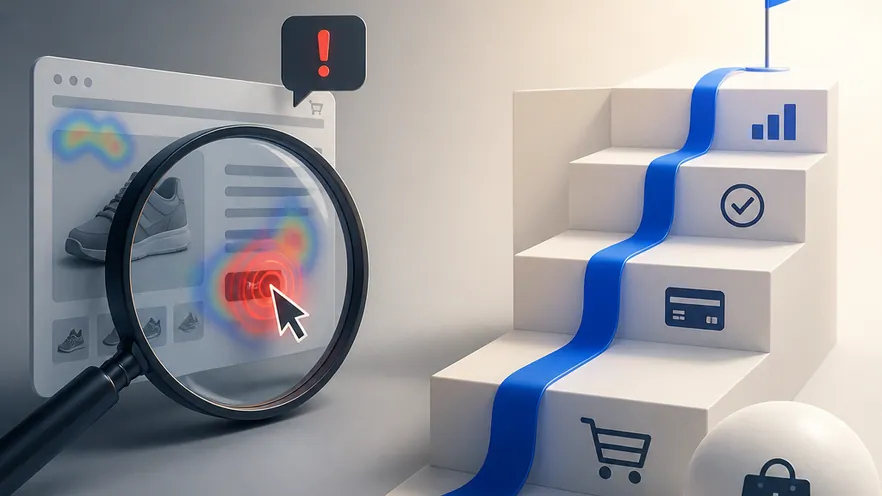 Omniconvert Explore and Microsoft Clarity compared for eCommerce experimentation and Shopify CRO.