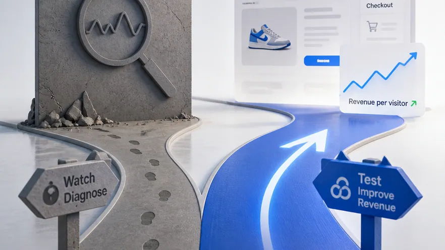 Omniconvert Explore and Smartlook compared for eCommerce experimentation and Shopify CRO.