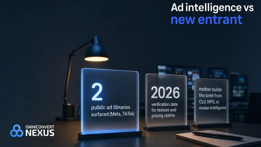 Atria vs Icon.com vs Nexus (2026): Research vs new entrant