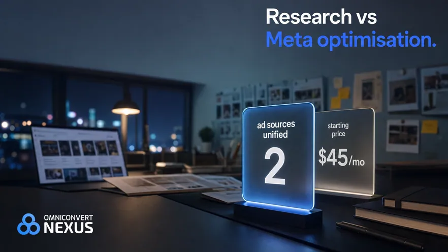 Atria vs Madgicx vs Nexus (2026): Research vs Meta optimisation.