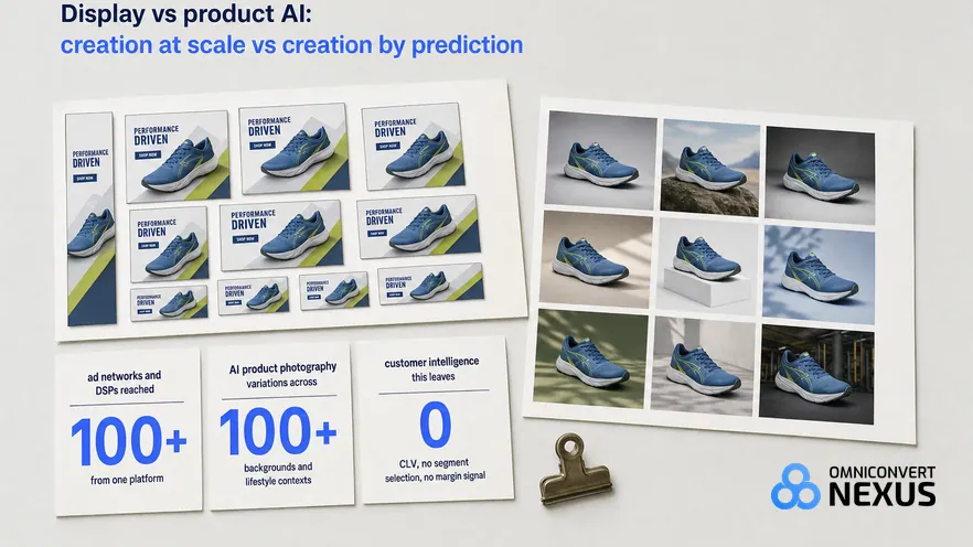 Bannerflow vs Caimera.ai vs Nexus (2026): Display vs product AI