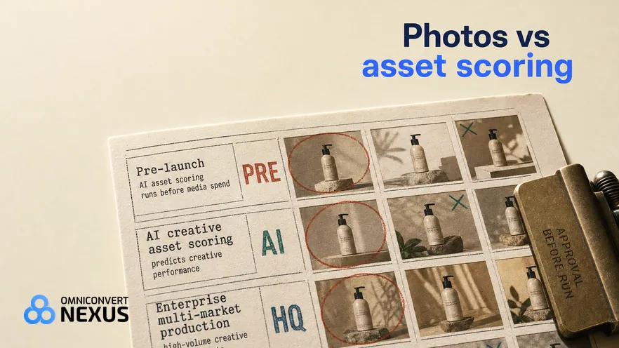 Caimera.ai vs Celtra vs Nexus by Omniconvert (2026): Photos vs asset scoring