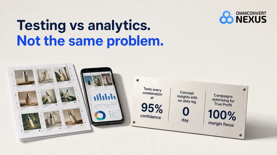 Marpipe vs Motion vs Nexus by Omniconvert (2026): Testing vs analytics.