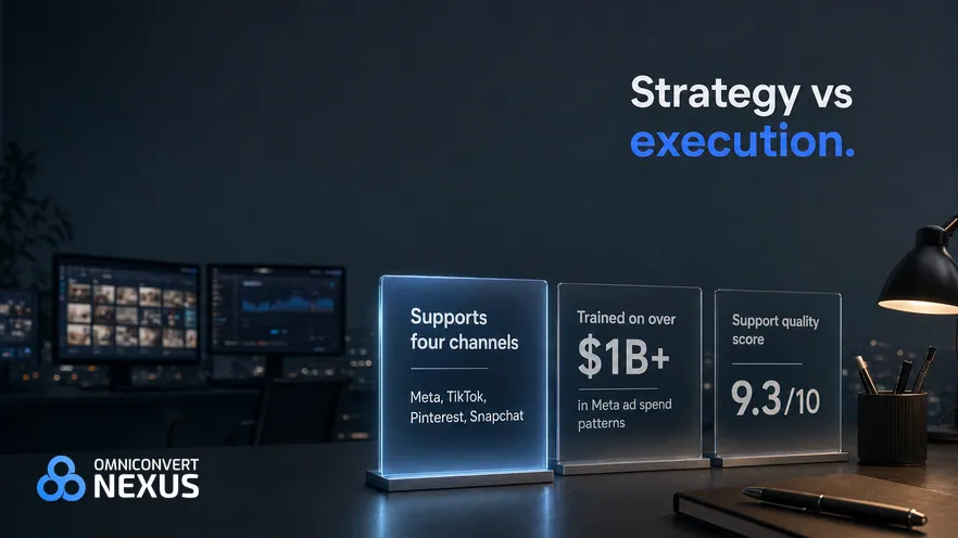 Pencil vs Smartly.io vs Nexus by Omniconvert (2026): Strategy vs execution.