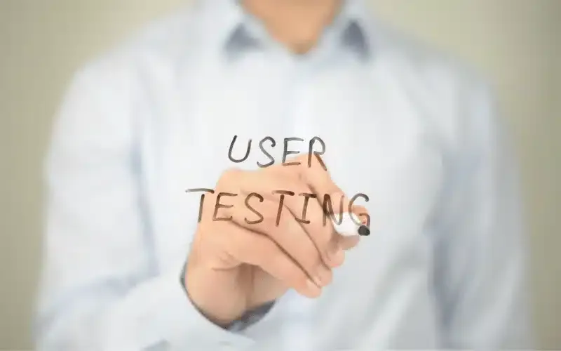 user testing