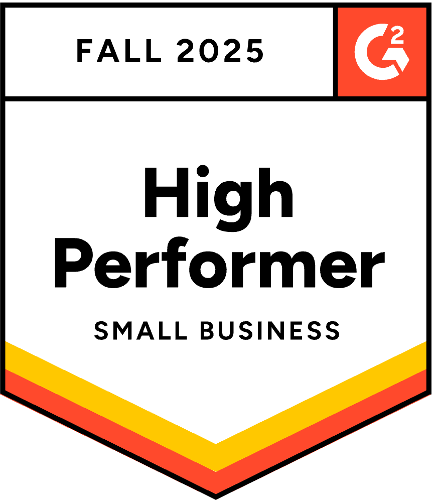 Omniconvert G2 Small Business High Performer Fall 2025