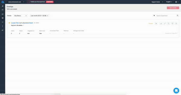A screen shot of a web page showing a list of items.