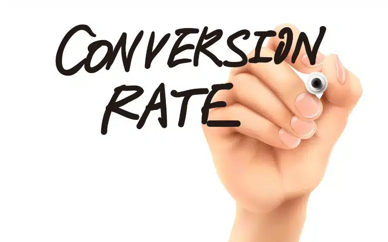 conversion rate